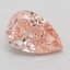 2.04 Ct. Fancy Vivid Pink Pear Lab Grown Diamond