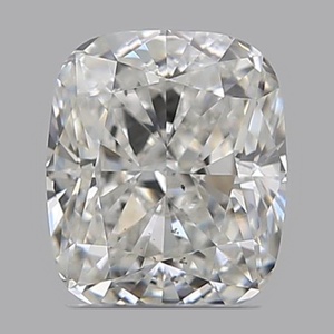 Cushion diamond — real photo