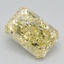 1.57 Ct. Fancy Vivid Yellow Radiant Lab Grown Diamond