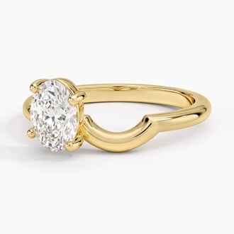 Oval Lab Diamond Toi Et Moi Nesting Ring (1 ct. tw.)