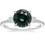 Platinum Lyra Three Stone Diamond Ring (1/4 ct. tw.), smalltop view