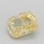 1.70 Ct. Fancy Intense Yellow Cushion Lab Grown Diamond