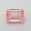 3.02 Ct. Fancy Intense Pink Emerald Lab Grown Diamond
