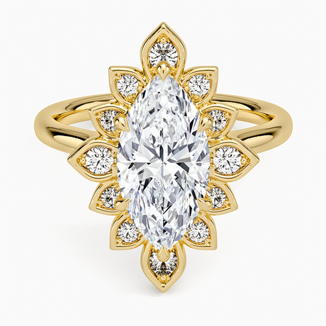 Fiore Halo Diamond Ring (1/4 ct. tw.)
