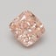 0.90 Ct. Fancy Vivid Pink Cushion Lab Grown Diamond