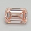 2.01 Ct. Fancy Intense Pink Emerald Lab Grown Diamond