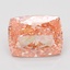 7.07 Ct. Fancy Vivid Pink Cushion Lab Grown Diamond