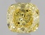 1.02 Ct. Fancy Intense  Yellow Cushion Lab Grown Diamond