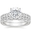 18KW Moissanite Anthology Bridal Set (1 1/5 ct. tw.), smalltop view