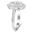 The Beverly Hills Ring, smalltop view on a hand