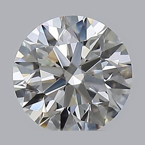 Round diamond — real photo