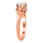 The Kody Ring, smalltop view on a hand