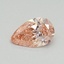 0.40 Ct. Fancy Vivid Pink Pear Lab Grown Diamond