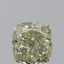 1.32 Ct. Fancy Grayish Greenish Yellow Cushion Diamond