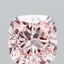 3.01 Ct. Fancy Intense Pink Cushion Lab Grown Diamond