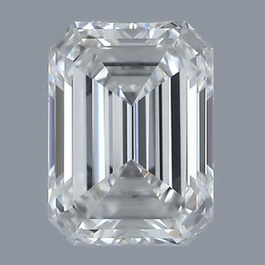 Emerald diamond — real photo
