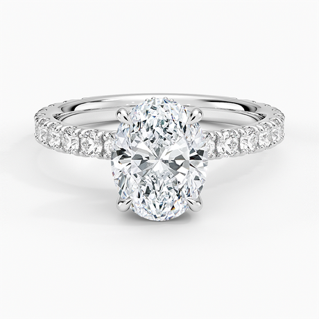 Grand Perfect Fit Three-Quarter Diamond Ring
