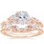 14K Rose Gold Secret Garden Diamond Ring (1/2 ct. tw.) with Yvette Diamond Ring