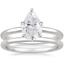 PT Moissanite Esme Bridal Set, smalltop view