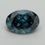 1.60 Ct. Fancy Vivid Blue Oval Lab Grown Diamond