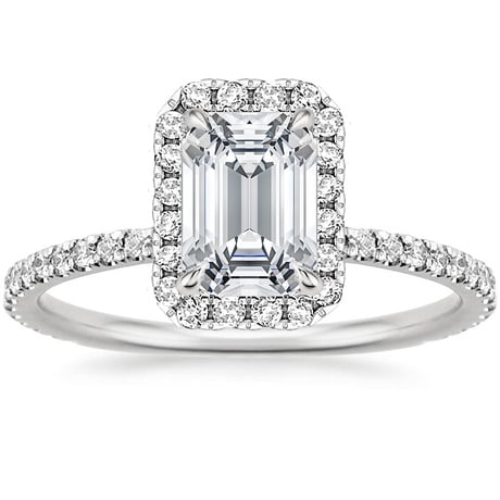 18K White Gold Waverly Diamond Bridal Set (2/3 ct. tw.)