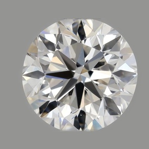 Round diamond — real photo