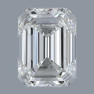 Emerald diamond — real photo