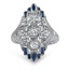 Art Nouveau Diamond Vintage Ring