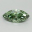 2.08 Ct. Fancy Vivid Green Marquise Lab Grown Diamond