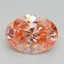 1.69 Ct. Fancy Intense Pink Oval Lab Grown Diamond