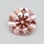 1.80 Ct. Fancy Intense Pink Round Lab Grown Diamond