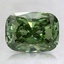 2.01 Ct. Fancy Vivid Pacific Green Cushion Lab Grown Diamond