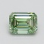 1.03 Ct. Fancy Intense Green Emerald Lab Grown Diamond