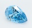 3.01 Ct. Fancy Vivid  Blue Pear Lab Grown Diamond