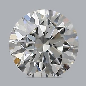 Round diamond — real photo
