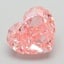 3.60 Ct. Fancy Vivid  Pink Heart Lab Grown Diamond