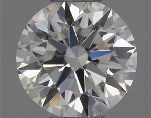 Round diamond — real photo