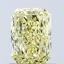 1.08 Ct. Fancy Intense Yellow Radiant Lab Grown Diamond