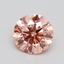 1.50 Ct. Fancy Intense Pink Round Lab Grown Diamond