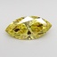 1.00 Ct. Fancy Intense Yellow Marquise Lab Grown Diamond