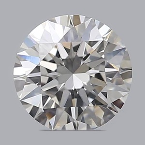 Round diamond — real photo