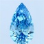 3.01 Ct. Fancy Vivid Blue Pear Lab Grown Diamond