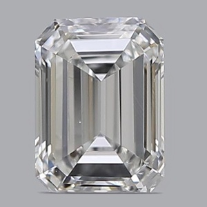 Emerald diamond — real photo