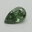 0.53 Ct. Fancy Vivid Pacific Green Pear Lab Grown Diamond