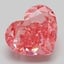 7.53 Ct. Fancy Vivid Pink Heart Lab Grown Diamond