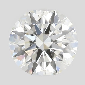 Round diamond — real photo