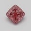 0.74 Ct. Fancy Vivid Pink Cushion Lab Grown Diamond
