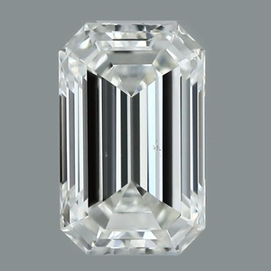 Emerald diamond — real photo