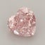 1.57 Ct. Fancy Vivid  Pink Heart Lab Grown Diamond