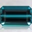 12.4x8mm Blue Emerald Tourmaline